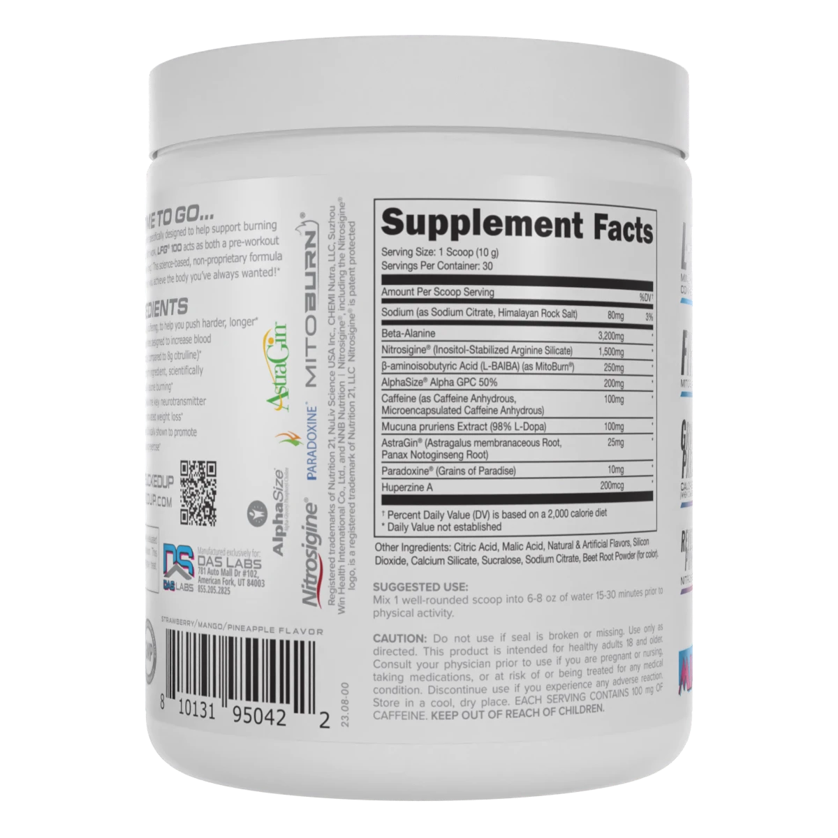 LFG PreWorkout 100 Series Bucked Up AU